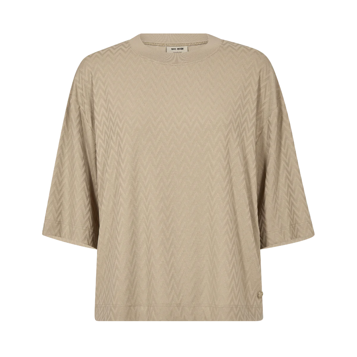 MOS MOSH | Tee Shirt "SPRING TEE" - Beige