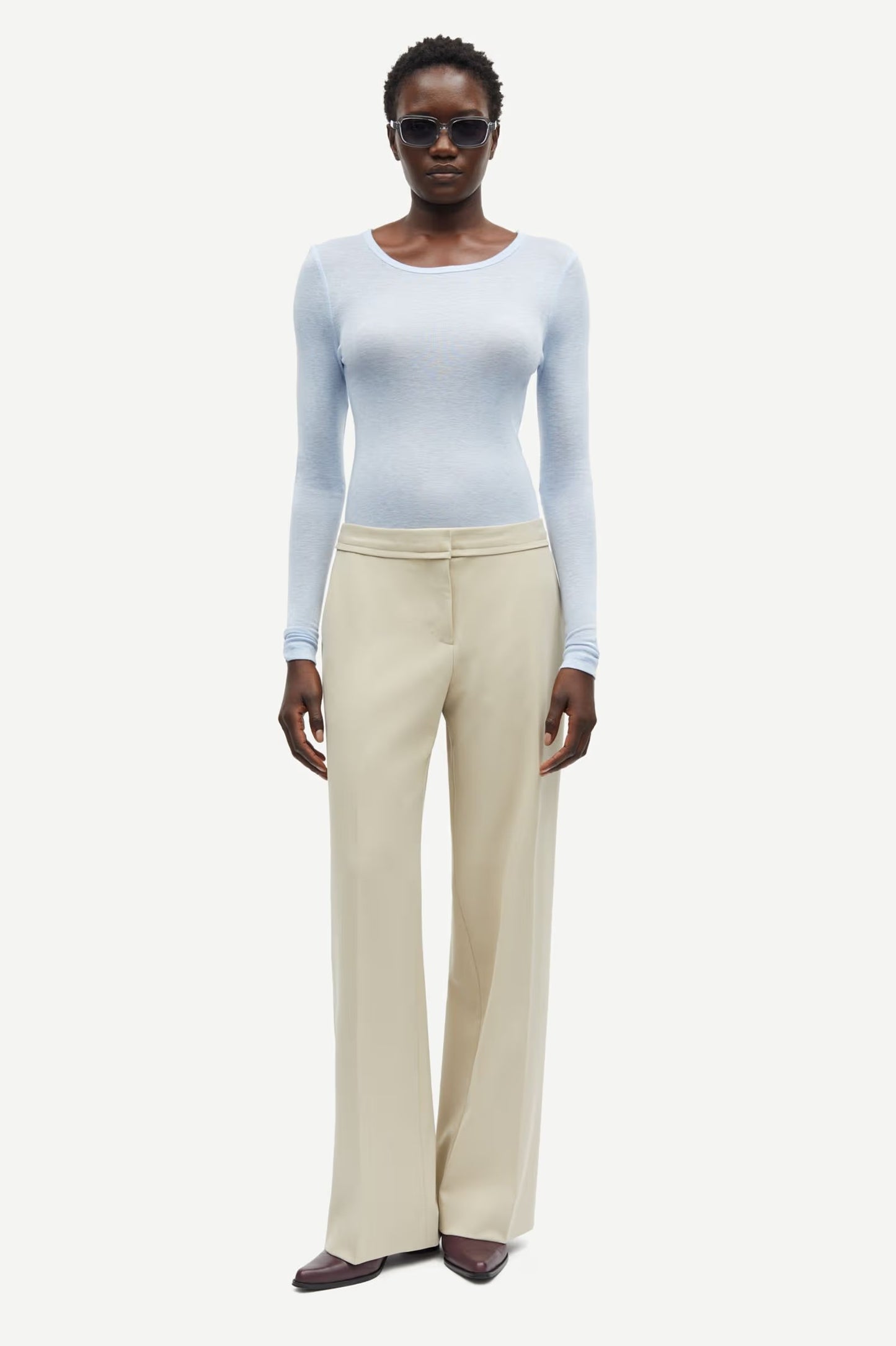 SAMSØE | Pantalon "SAHAY" - Beige