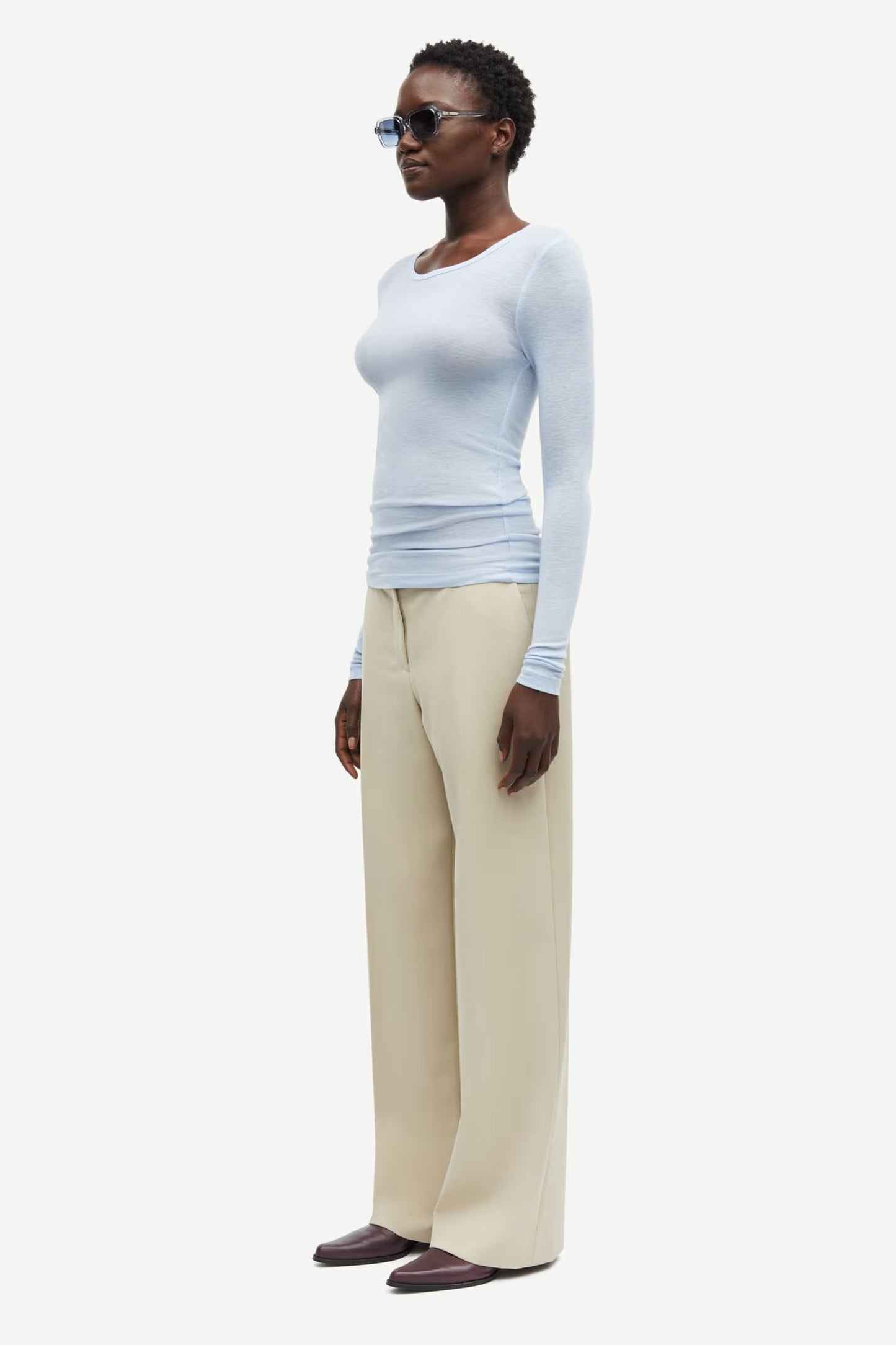 SAMSØE | Pantalon "SAHAY" - Beige