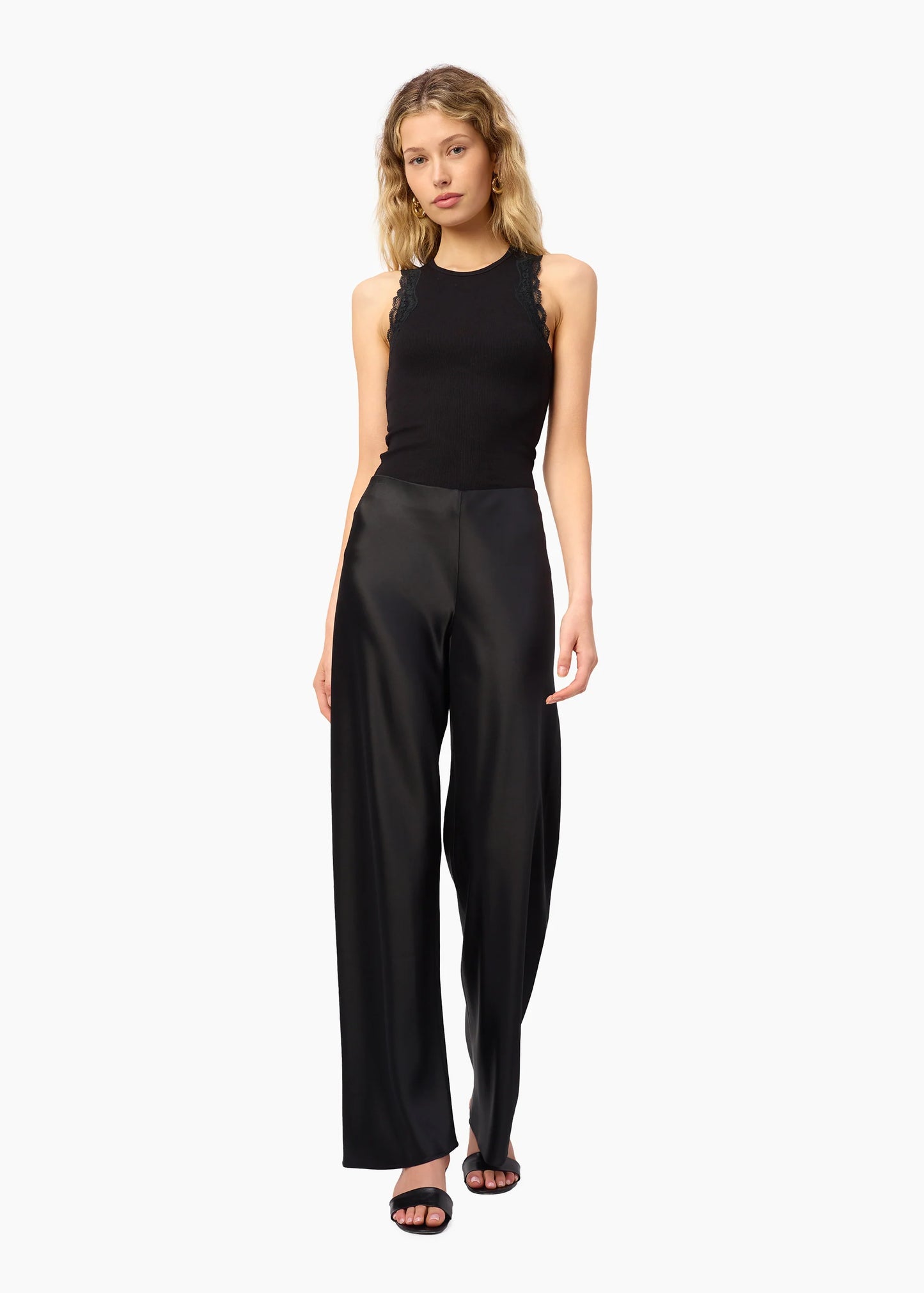Cami NYC | Pantalon ''Bristol'' taille mi-haute - Noir