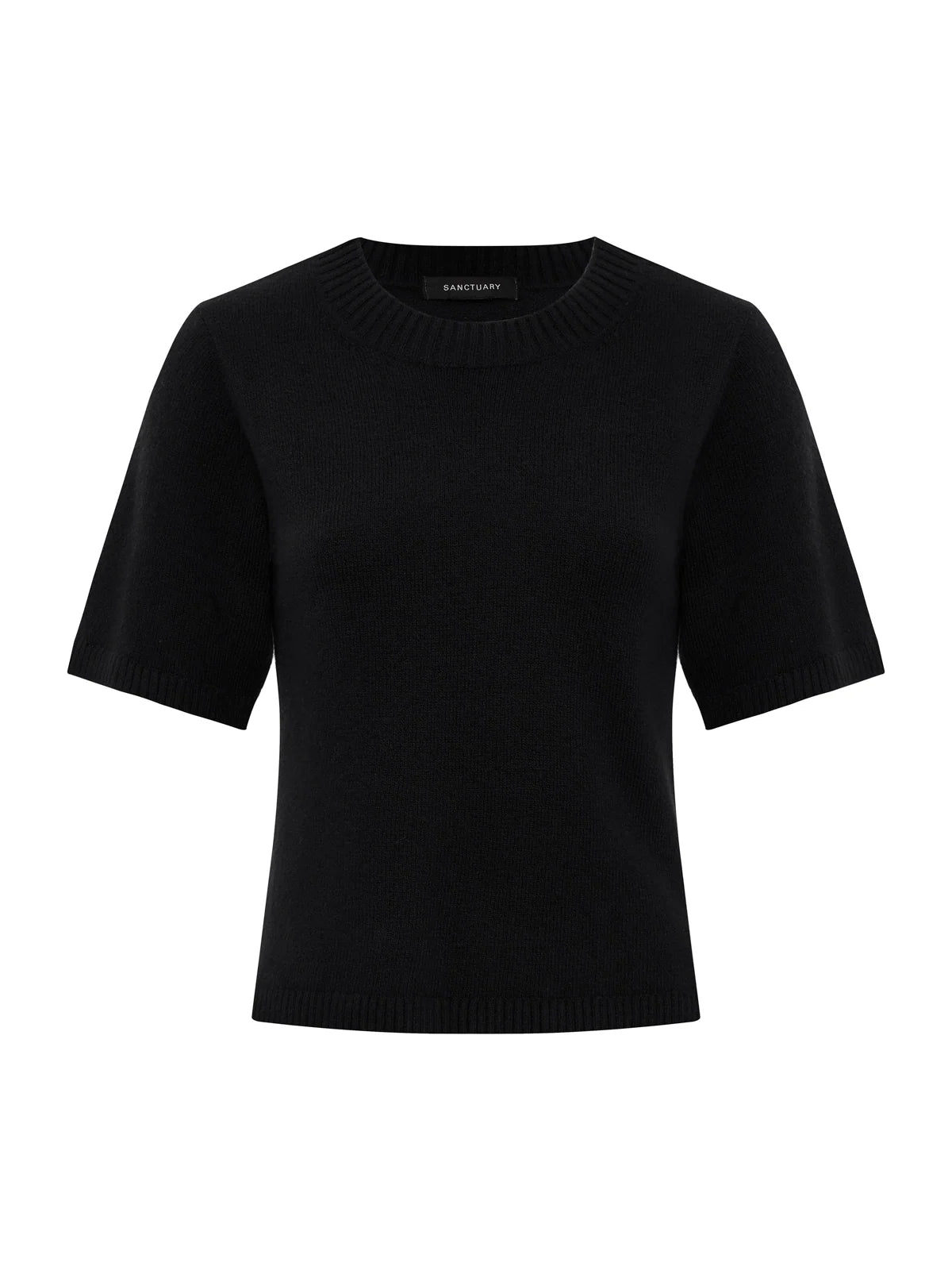 Sanctuary | T-Shirt en tricot 'Perfect Sweater' | Noir