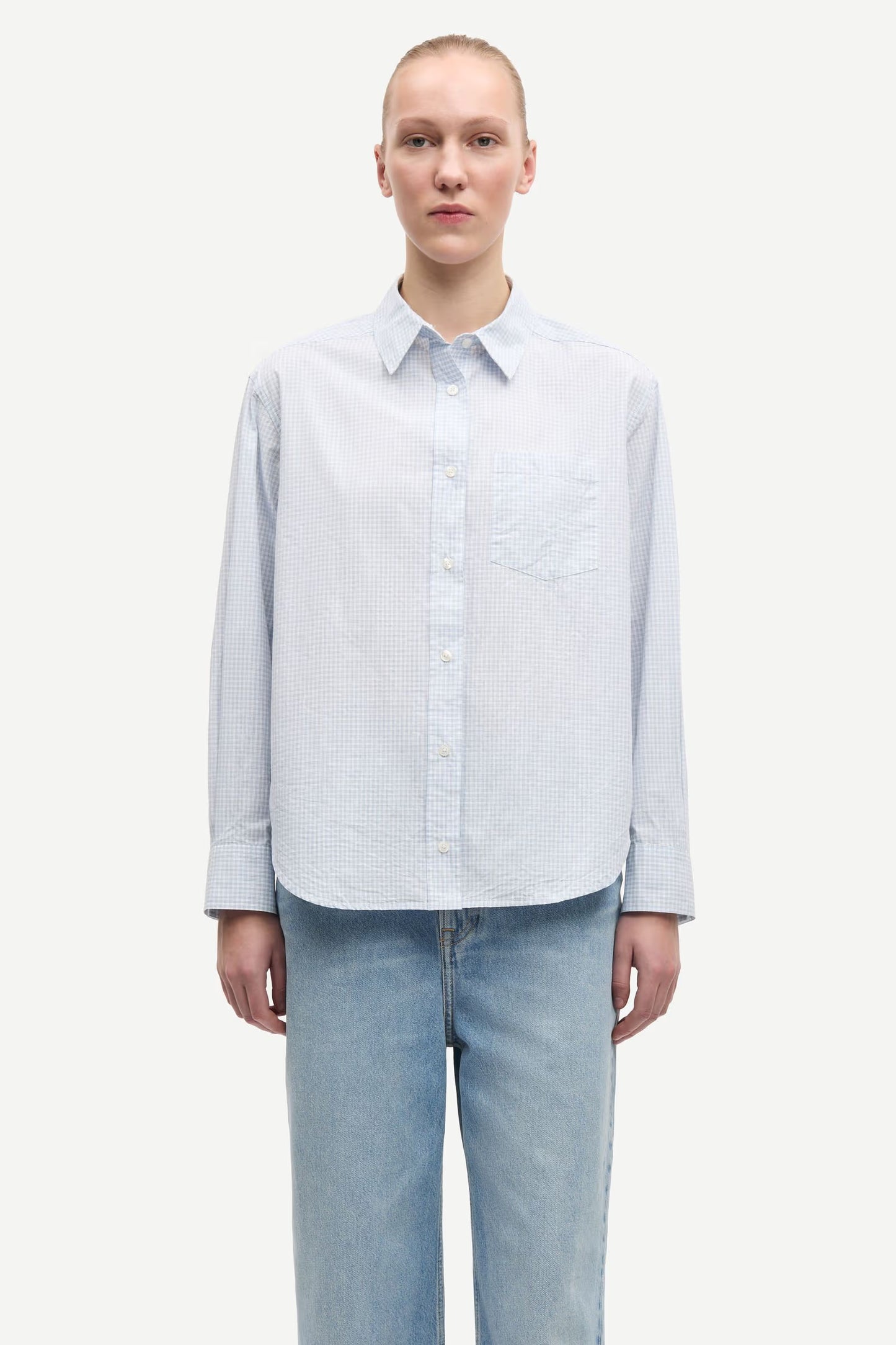 SAMSØE | Chemise ''Salova'' - Bleu