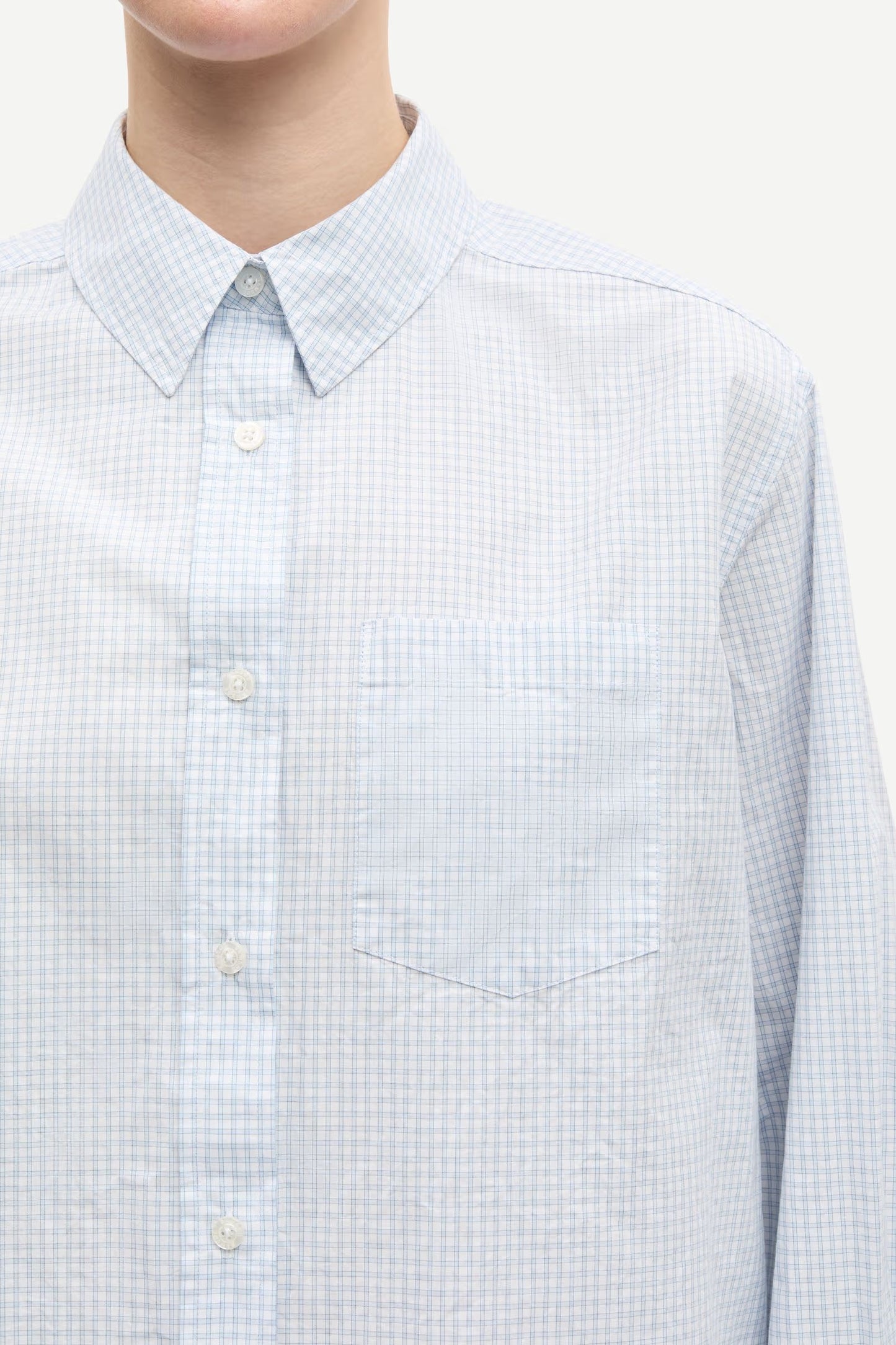 SAMSØE | Chemise ''Salova'' - Bleu