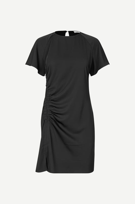 SAMSØE | La robe courte à manches courtes ''Saalbero'' - Noir