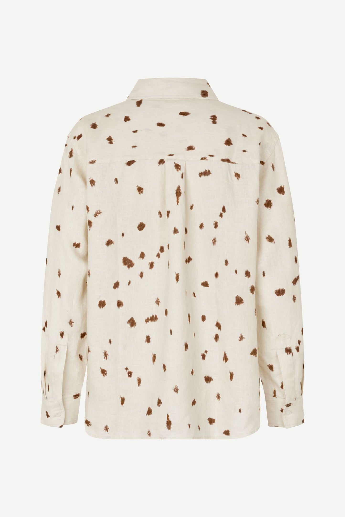 SAMSØE | La chemise en lin ''Saloves'' - Imprimé à pois
