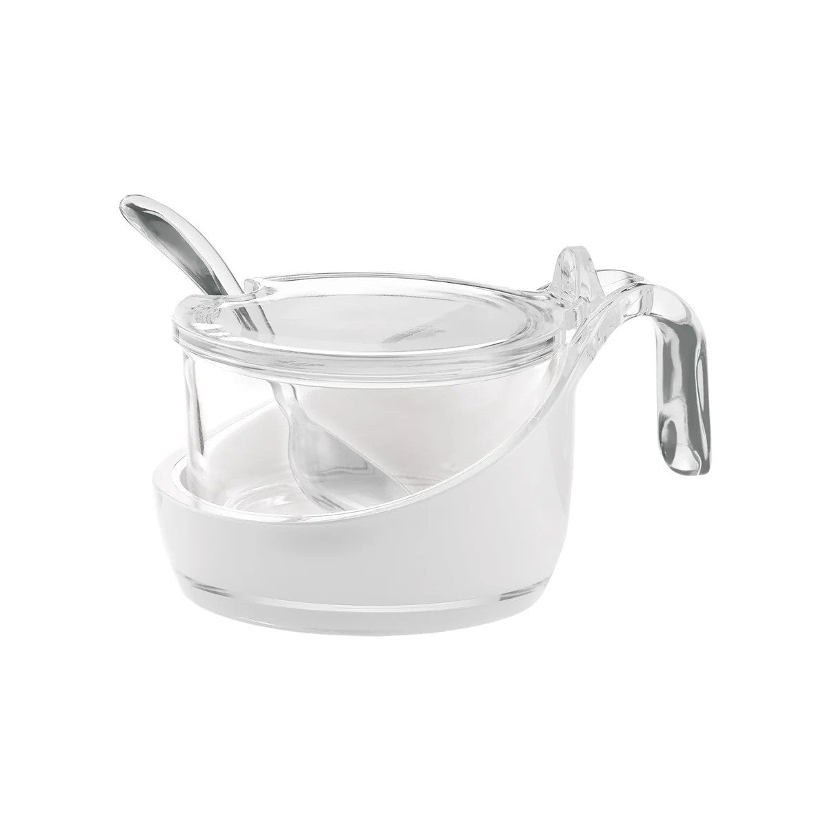 GUZZINI | SERVEUR PARMESAN BICOLORE AVEC CUILLÈRE À CAFÉ « EVERYDAY »