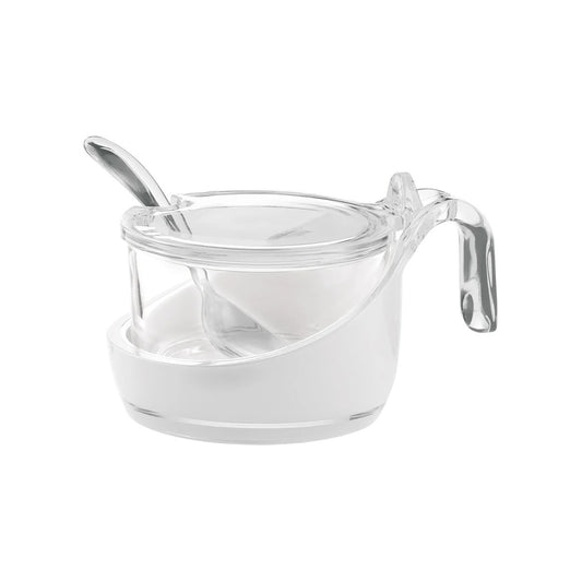 GUZZINI | SERVEUR PARMESAN BICOLORE AVEC CUILLÈRE À CAFÉ « EVERYDAY »