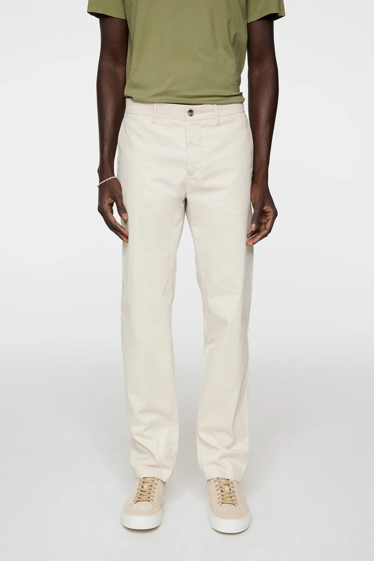 J.Lindeberg | Pantalon chino "Ched Cloud"- Beige Claire