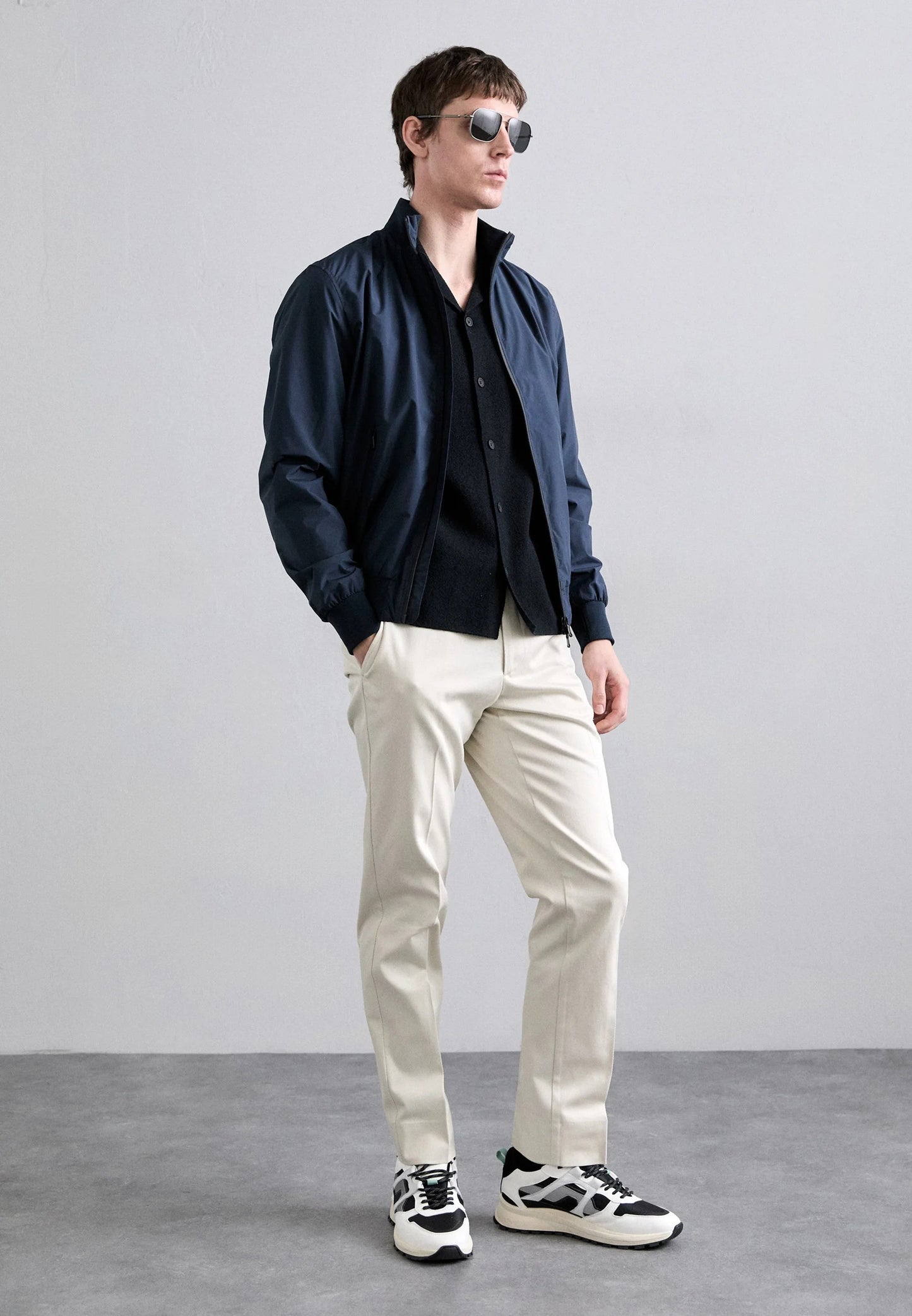 J.Lindeberg | La veste bomber ''Kevin 2L'' - Marine