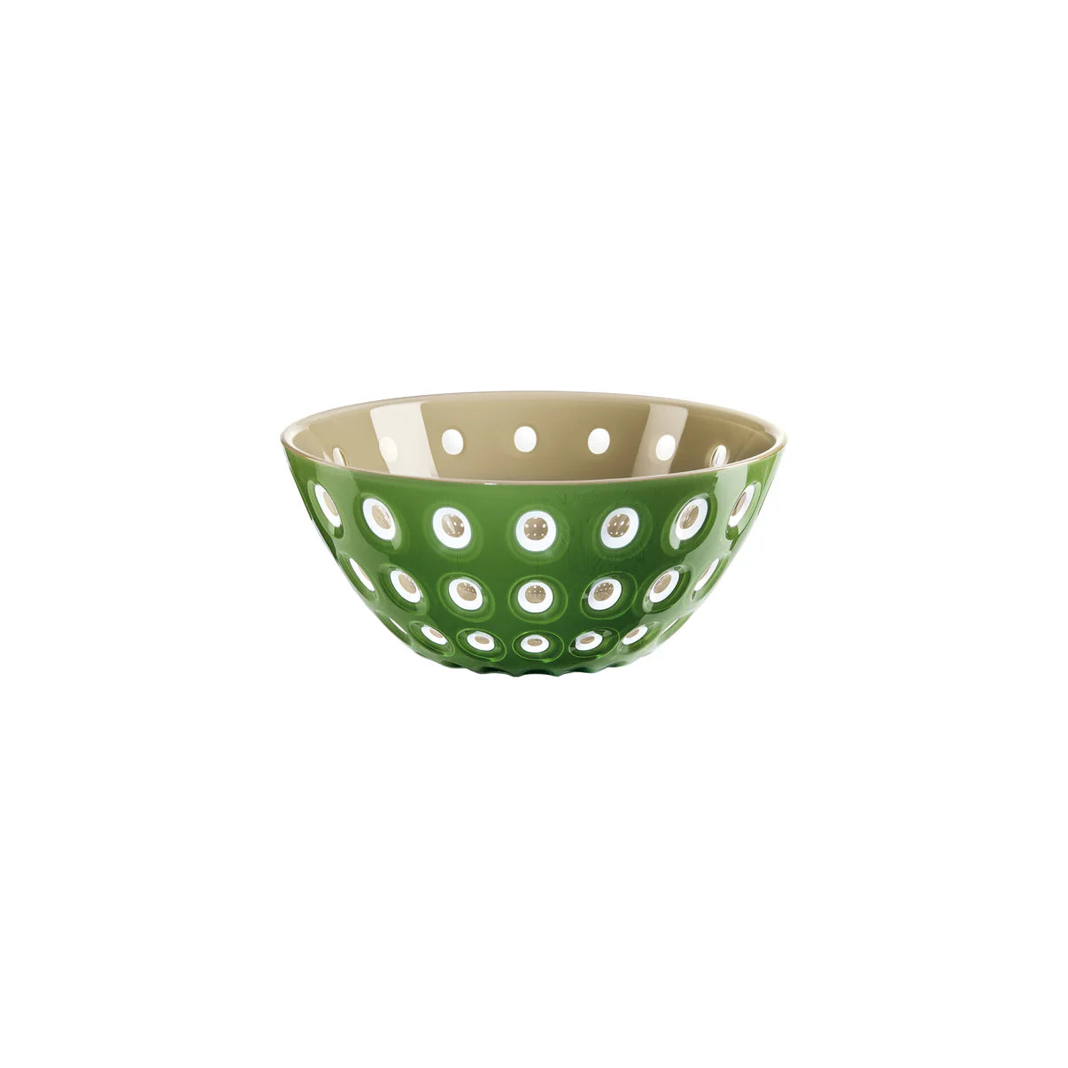 GUZZINI | MOYEN BOL "LE MURRINE" - VERT / BLANC