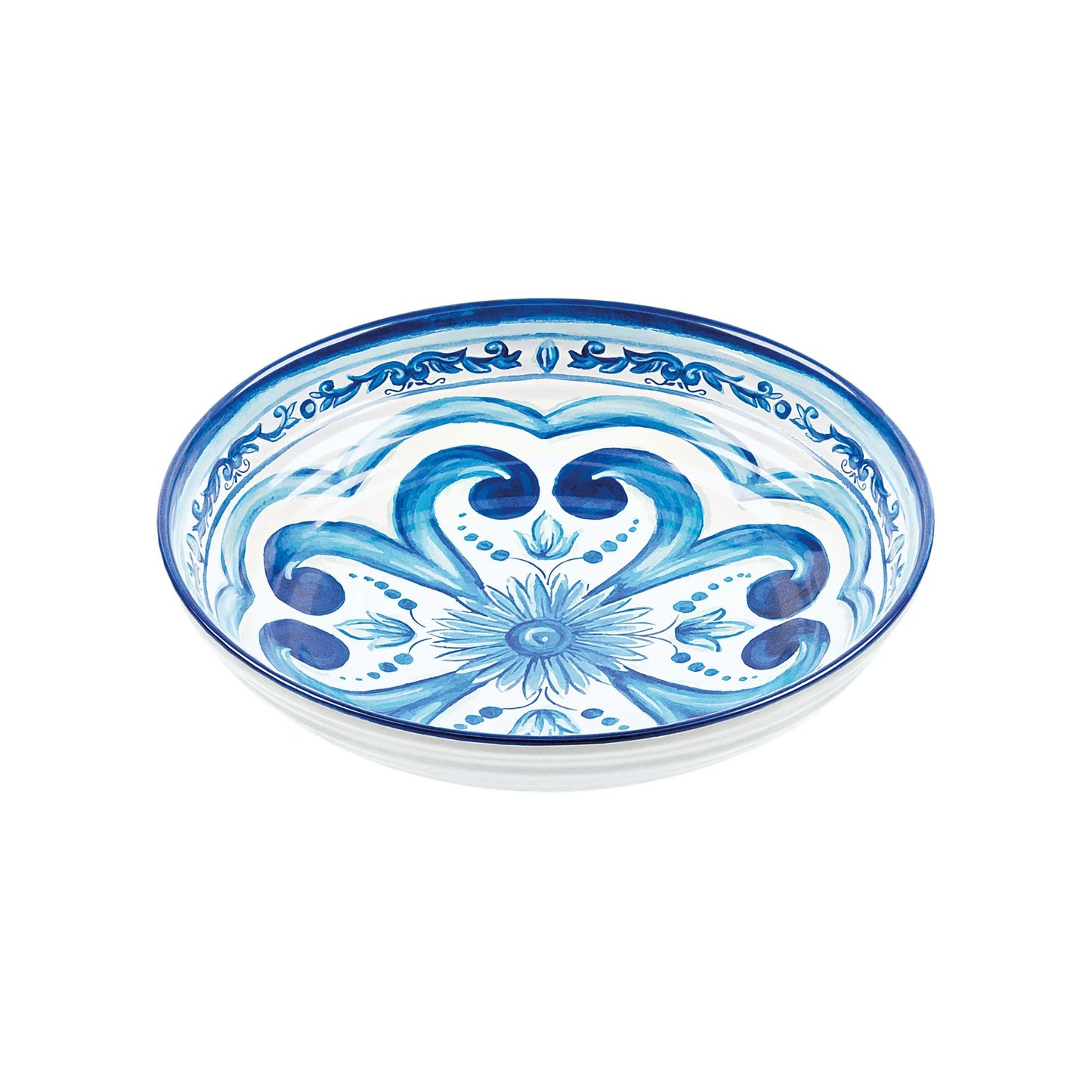 GUZZINI | ASSIETTE CREUSE - "BLEU"