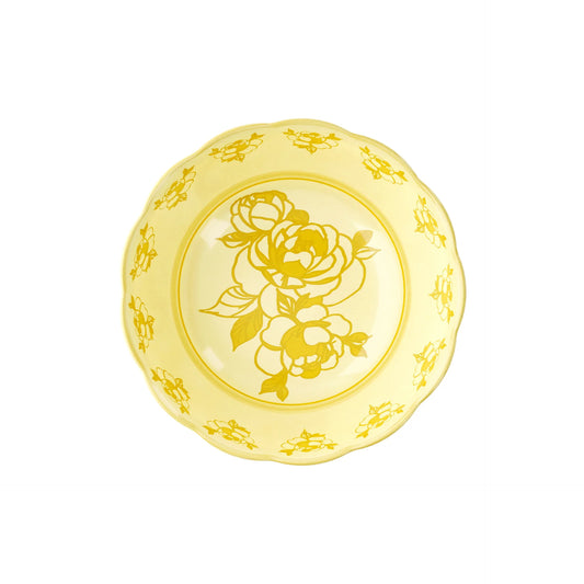 BOL DE SERVICE 30CM "JOSEPHINE"  - Jaune