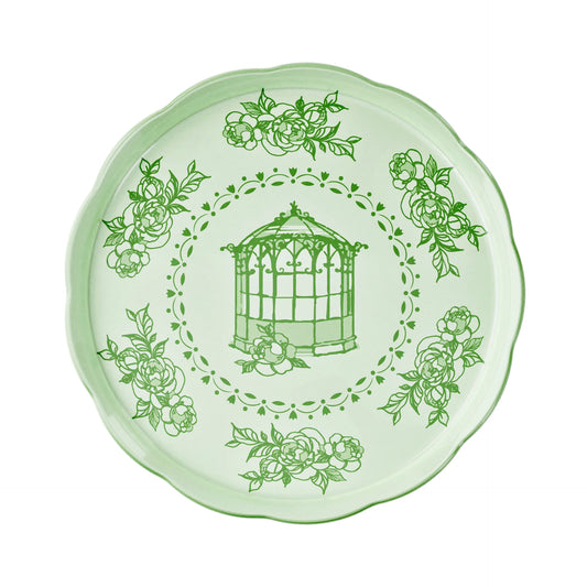 GUZZINI | GRAND PLATEAU ROND "JOSEPHINE" - Vert