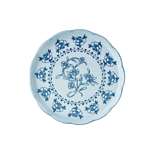 GUZZINI | PLATEAU ROND  "JOSEPHINE" - Bleu ciel