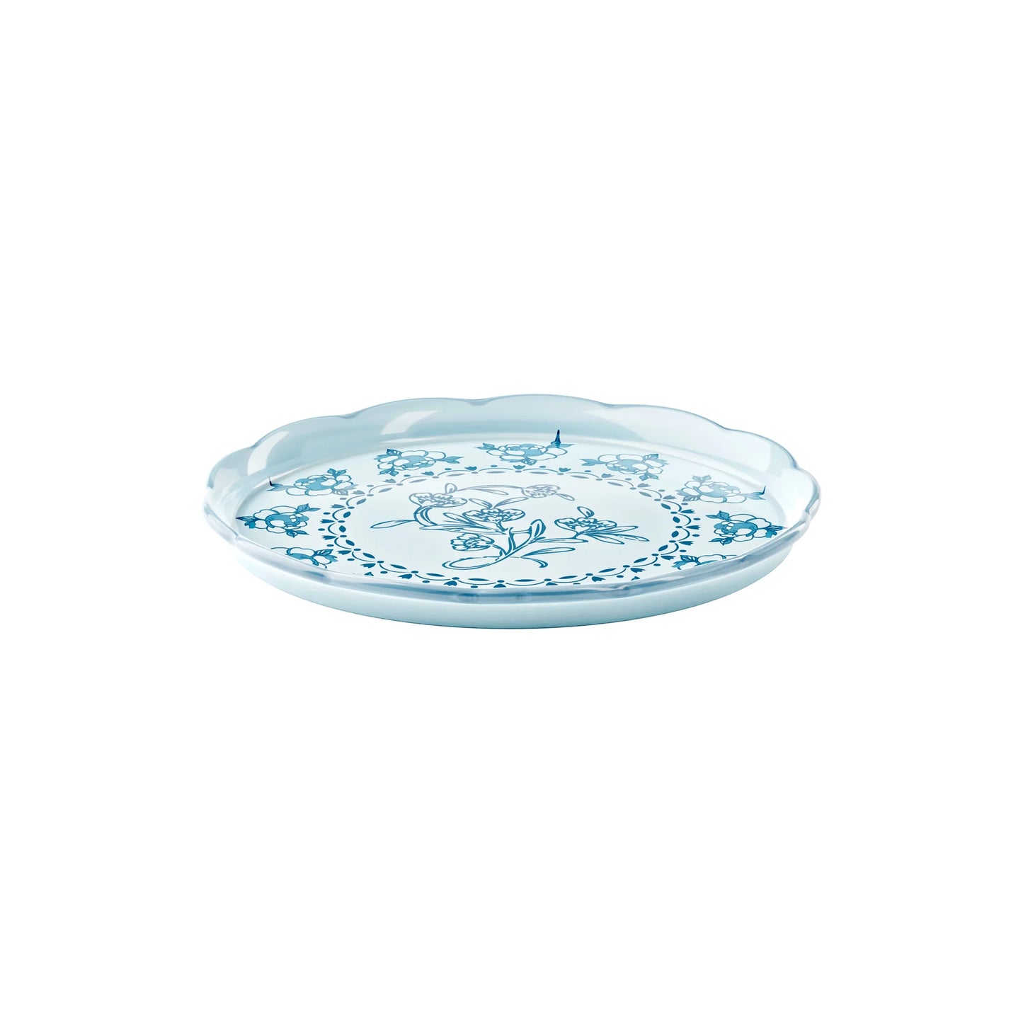 GUZZINI | PLATEAU ROND "JOSEPHINE" - Bleu ciel