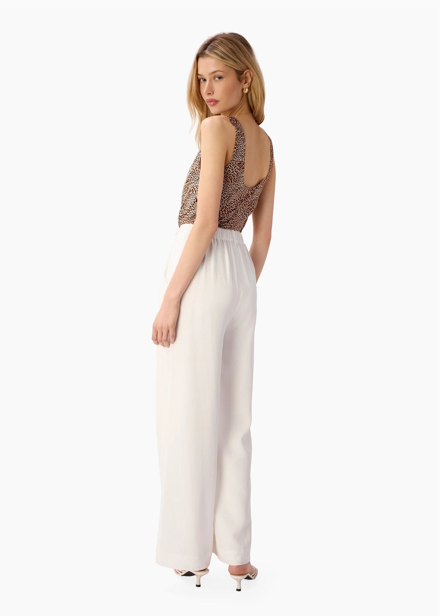 CAMI NYC | Camisole en soie ''Andressa'' - Imprimé léopard