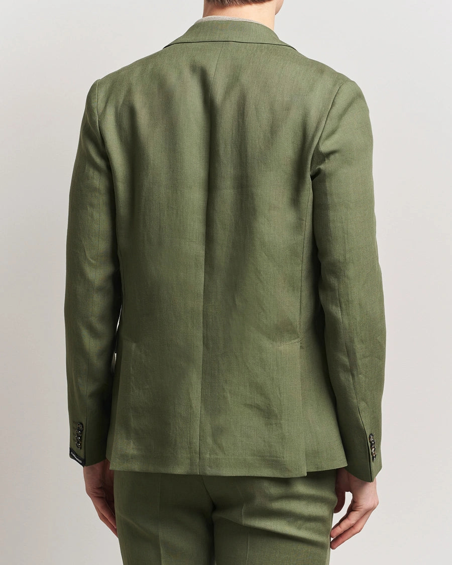 J.Lindeberg | Le costume ''ELTON'' en lin - Vert