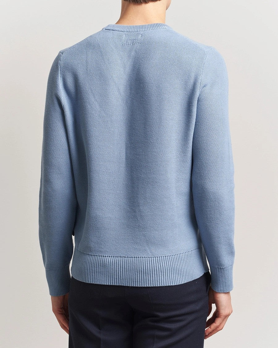 J.Lindeberg | Le pull-over en coton "Arthur" - bleu ciel