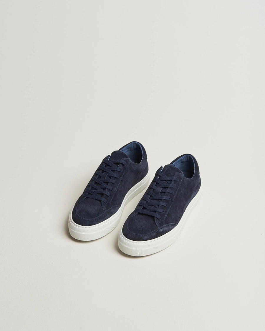J.Lindeberg | La chaussure 'Art Signature' en suede - Bleu marin