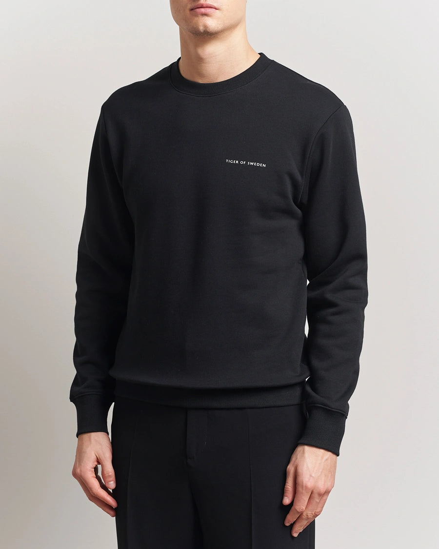 Tiger of Sweden | Pull en jersey "Emerson" - Noir