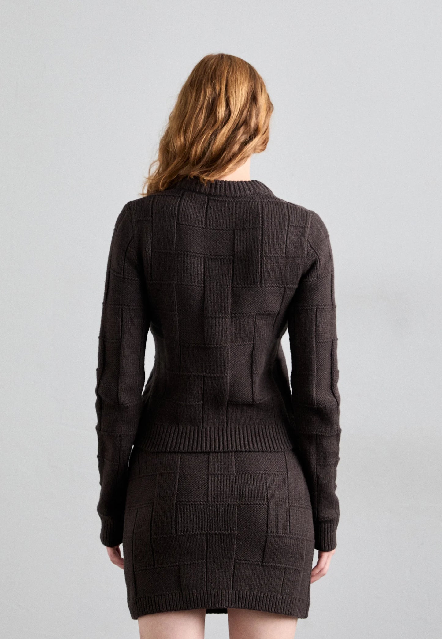 Tiger of Sweden | Pull En Coton-Laine ''Marie'' - Marron profond