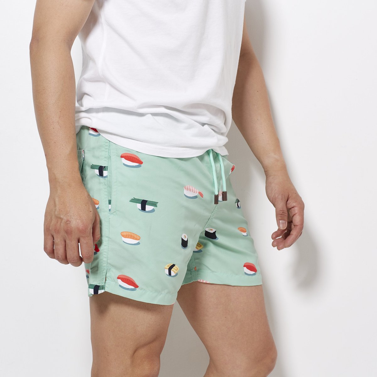 NIKBEN | Maillot de bain mi-long ''Jiro'' - Turquoise