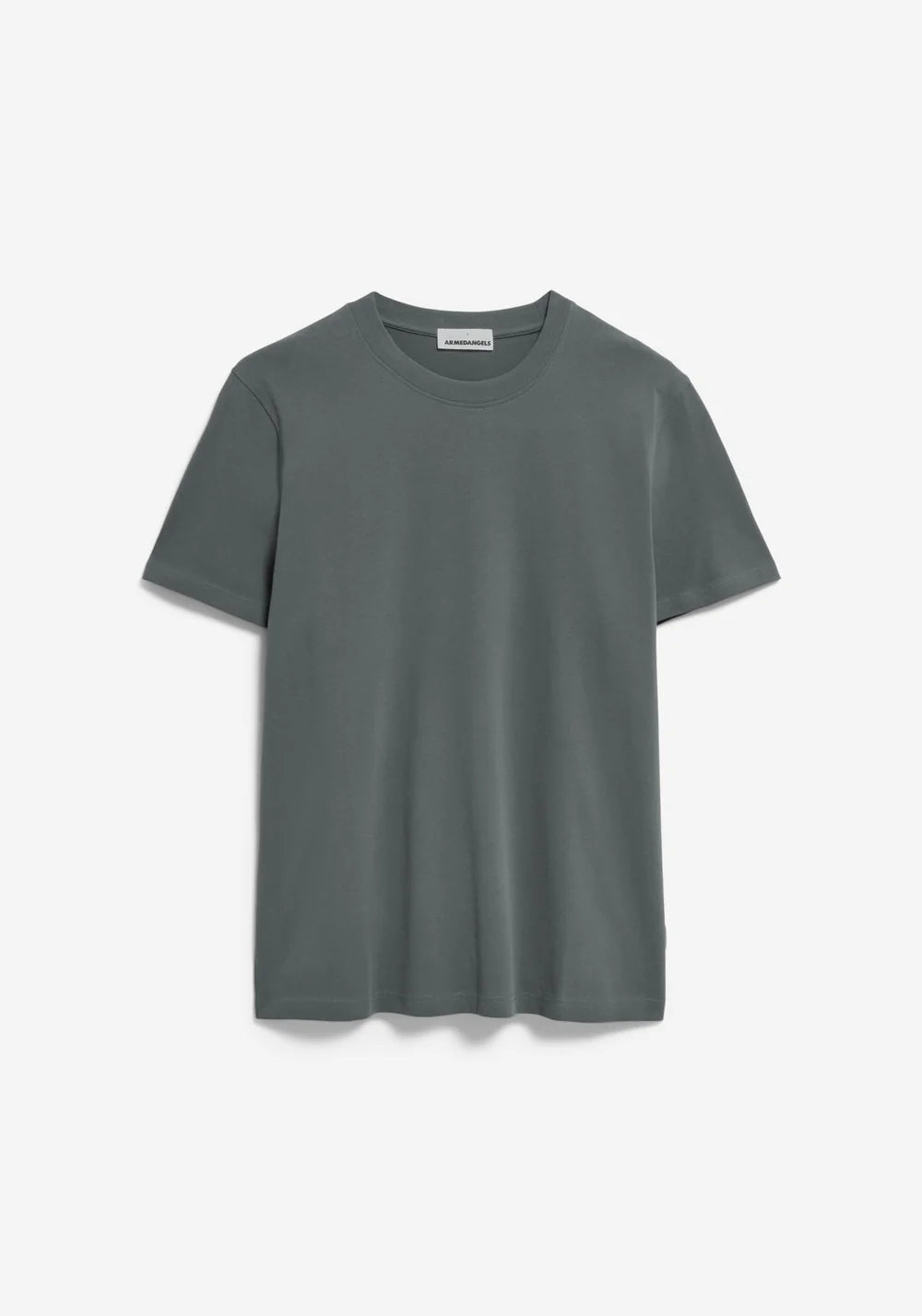Armedangels | T-shirt en coton épais MAARKOS - Gris/vert