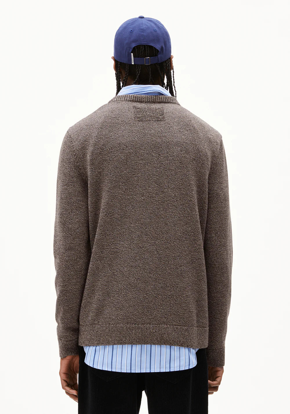 Armedangels | Le pull en coton biologique ''ALVAARIO'' - Marron