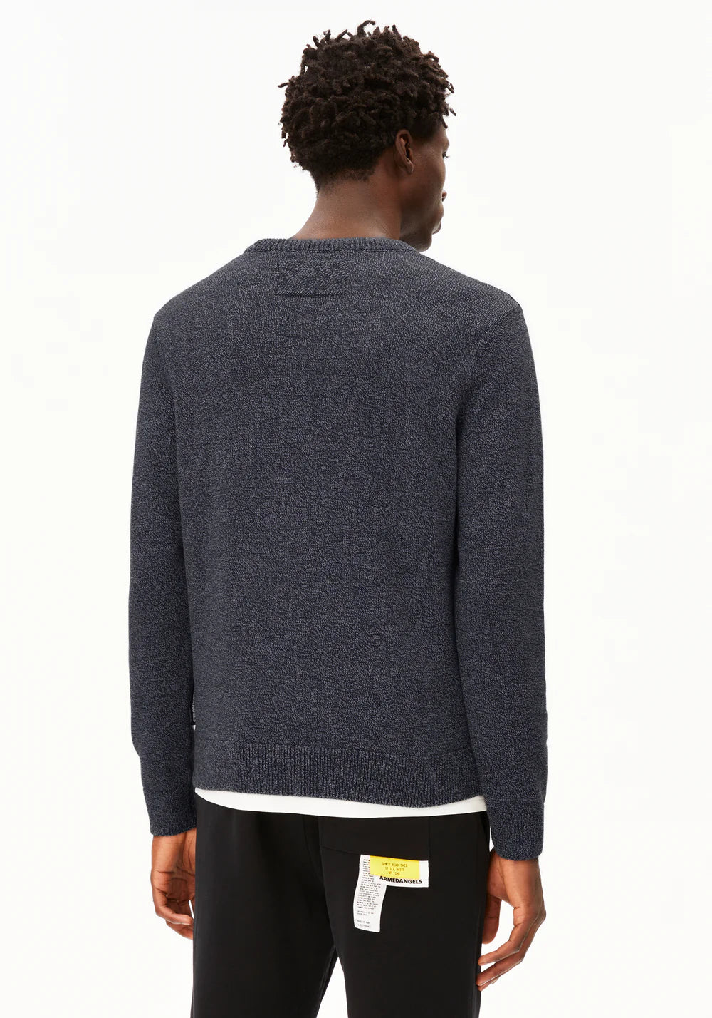 Armedangels | Le pull en coton biologique ''ALVAARIO'' - Bleu