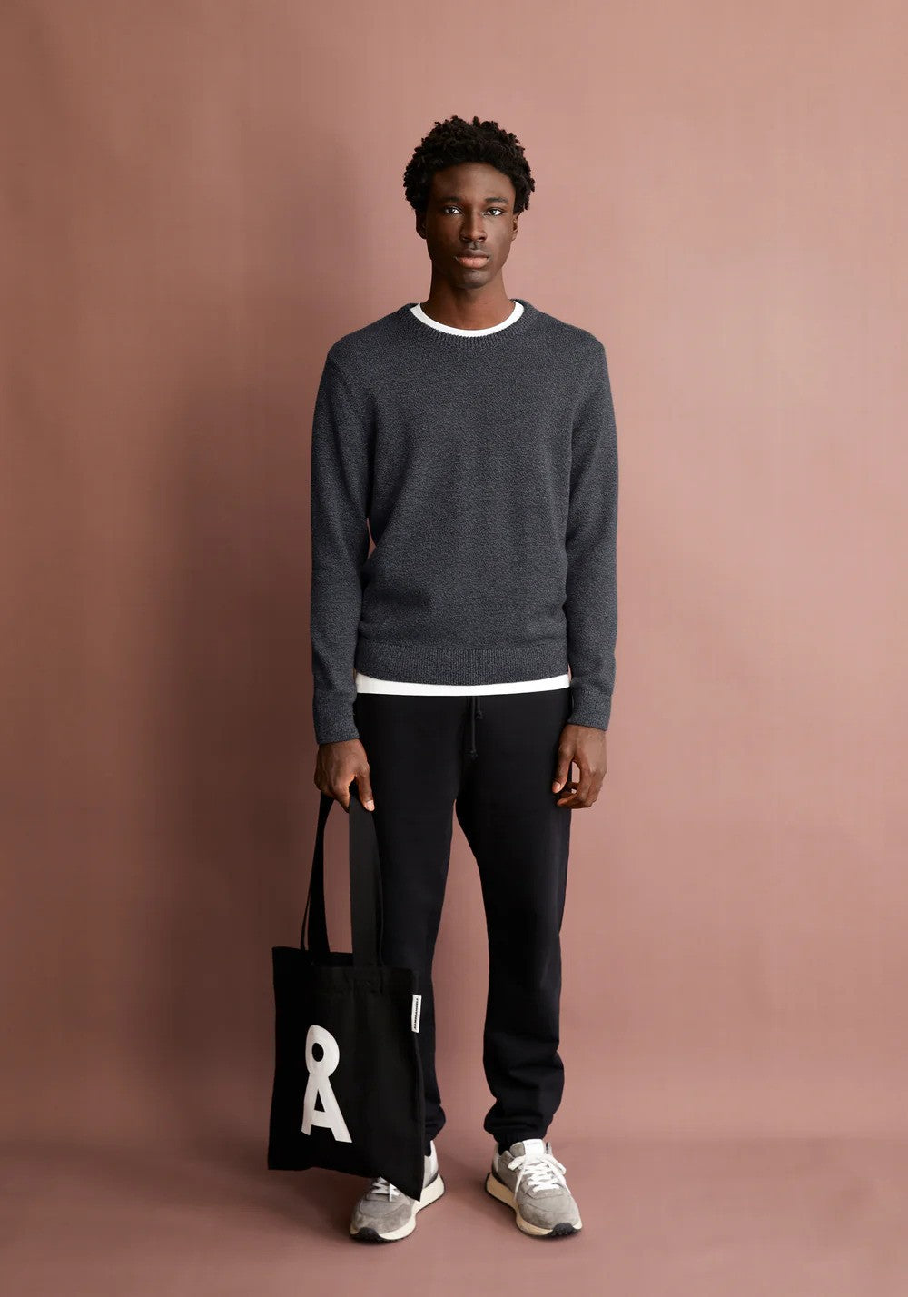 Armedangels | Le pull en coton biologique ''ALVAARIO'' - Bleu