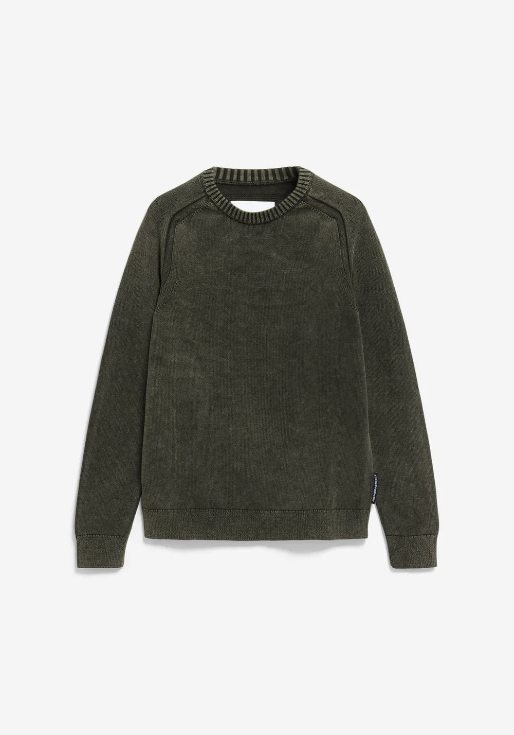 Armedangels | Le pull en coton biologique VAANJO GMT DYE - forêt de pins