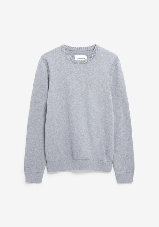 Armedangels | Pull ''MIKITAA'' en mélange de laine biologique  - Gris