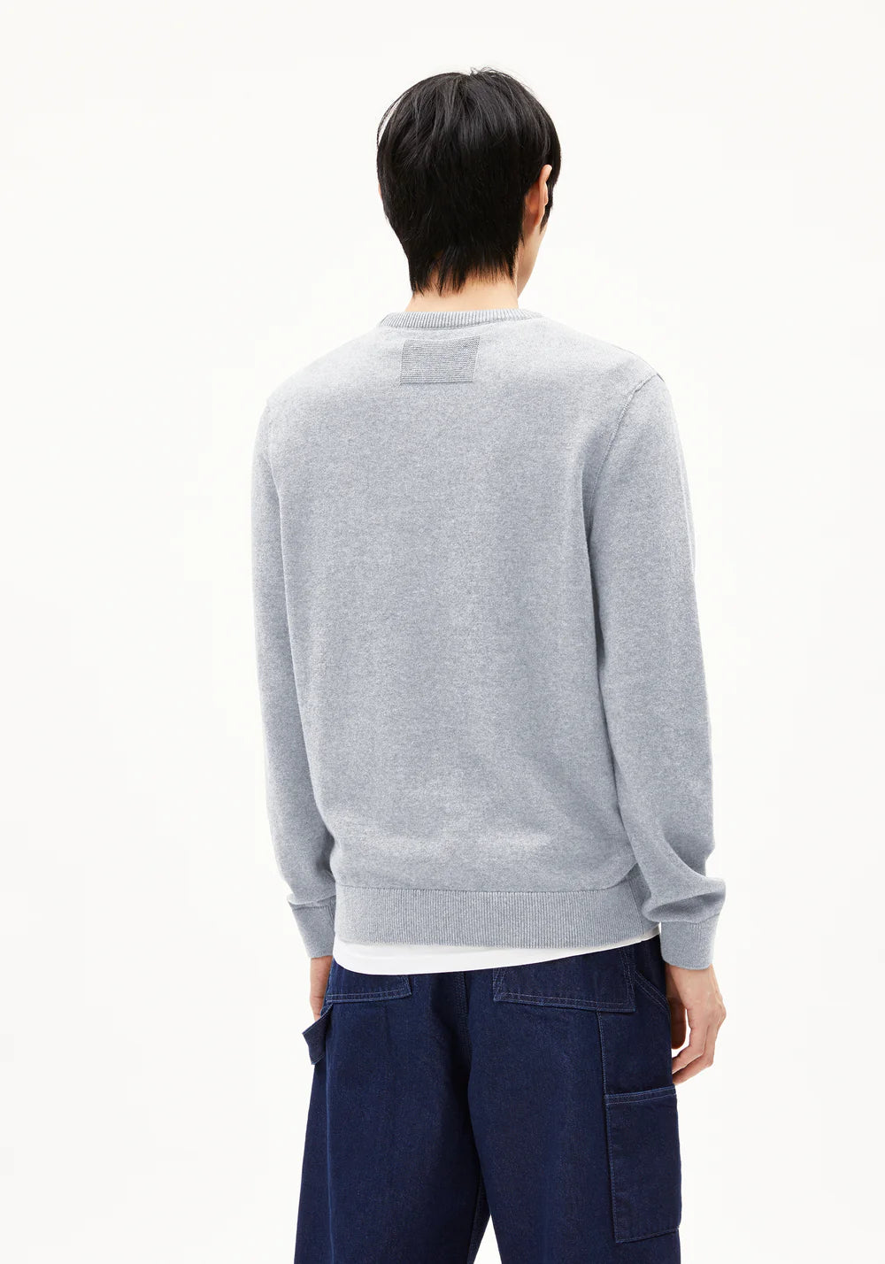 Armedangels | Pull ''MIKITAA'' en mélange de laine biologique  - Gris