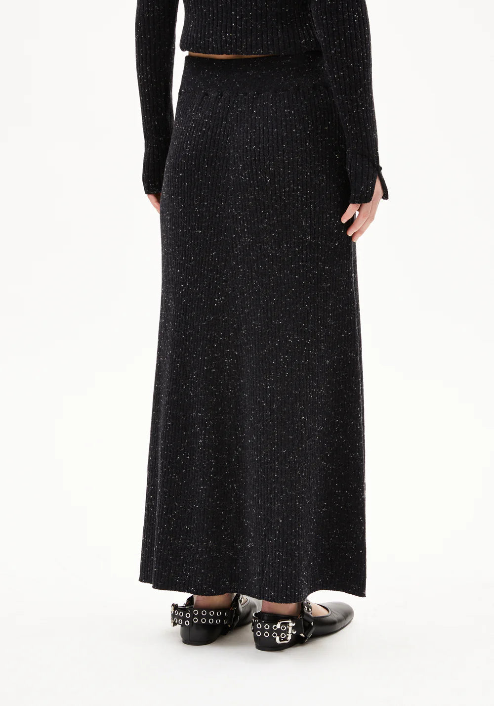 Armedangel | Jupe "HANAA TWEED" - Marine foncé