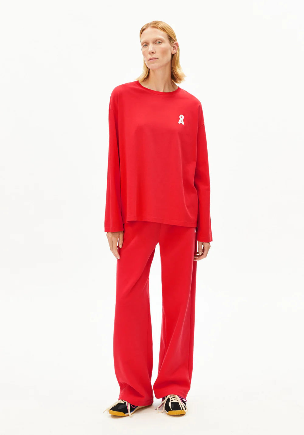 Armedangels | T-Shirt 'Iconic Fietaa' | Rouge