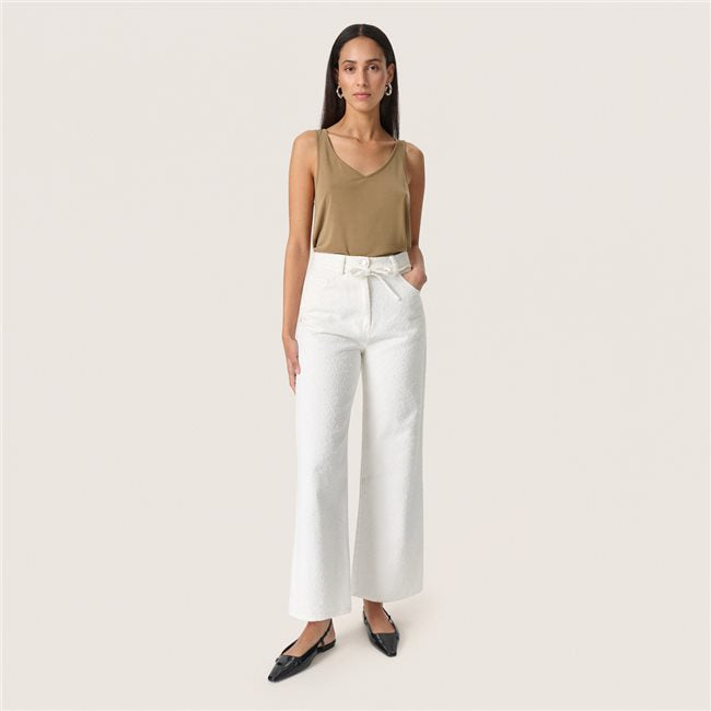 SOAKED IN LUXURY | Jean "VELMA" - Blanc