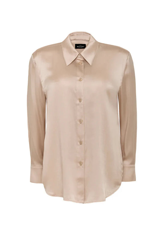 SAND Copenhagen | Chemise "LATIA" - beige huître