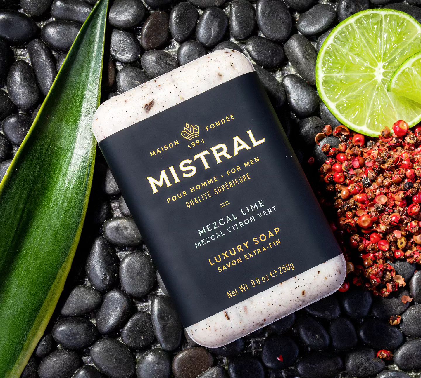 Mistral - Savon extra-fin - Mezcal citron vert