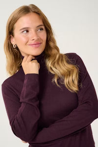 Culture | Pull  'Anne Marie'- Bordeaux
