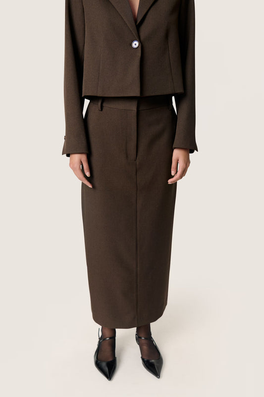 SOAKED IN LUXURY | Jupe "Lilu" - Marron