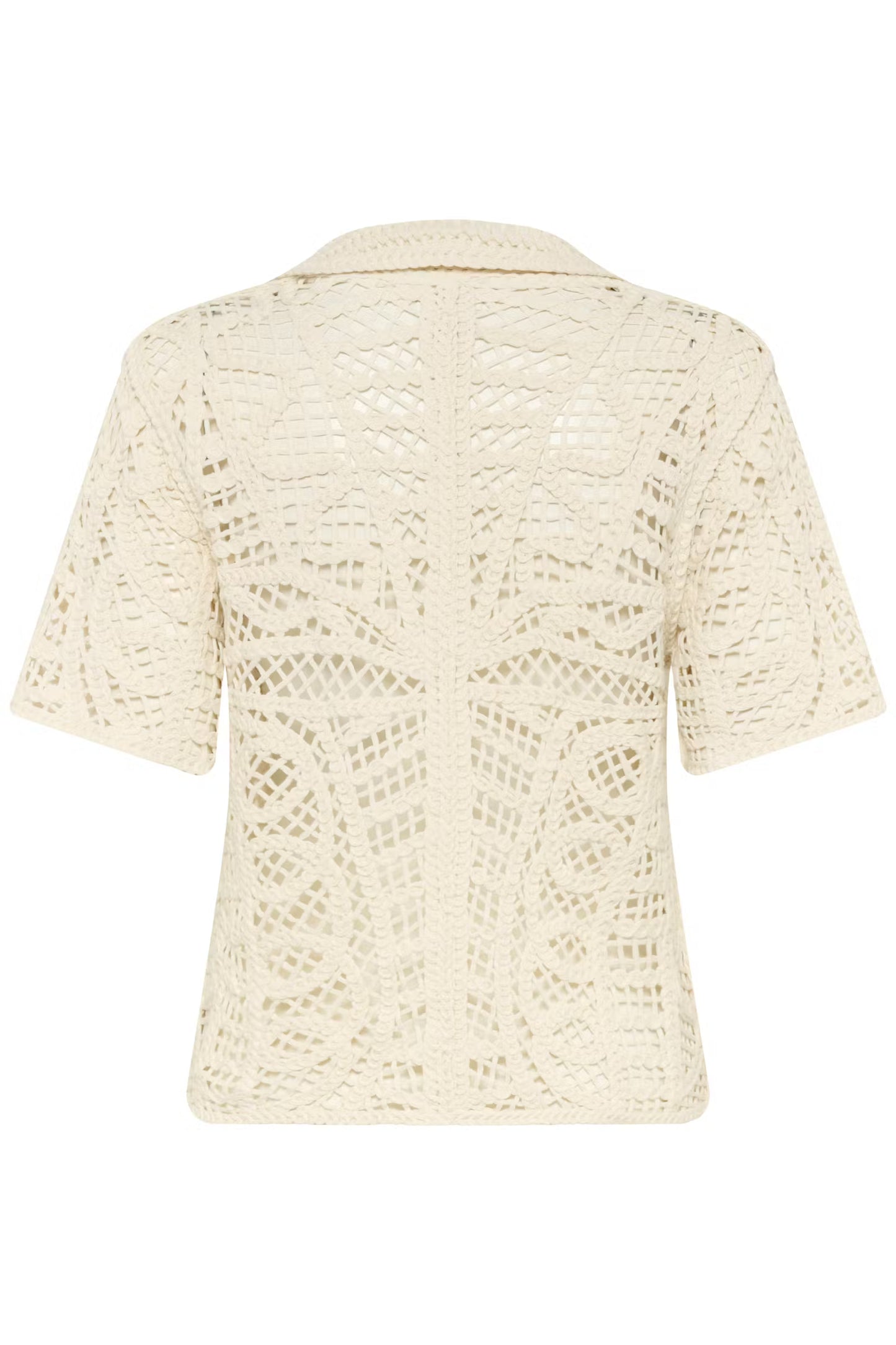 SOAKED IN LUXURY | Polo 'Anamy' | Blanc cassé