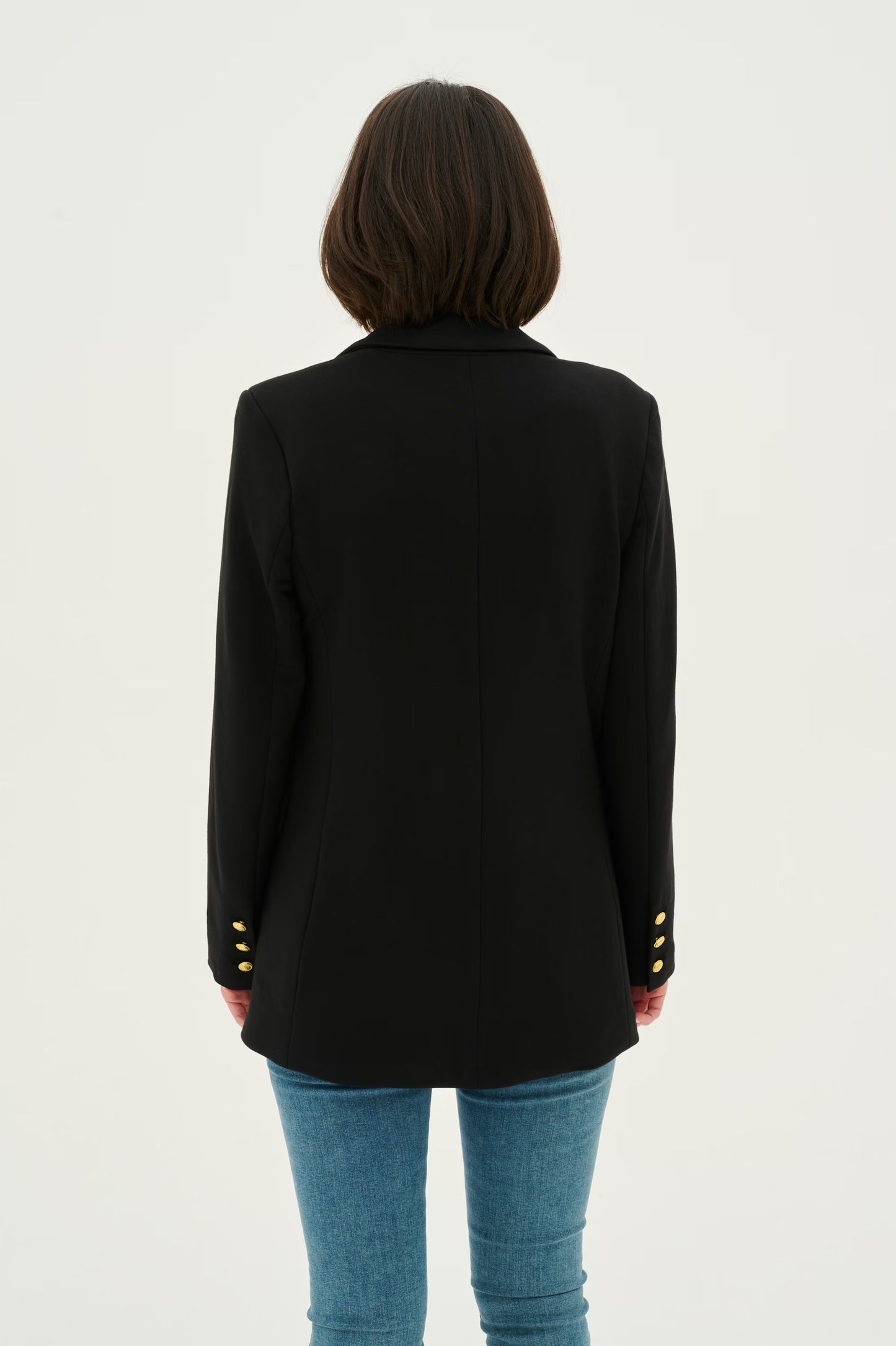 Culture | Le veston double boutonnage ''Eva'' - noir