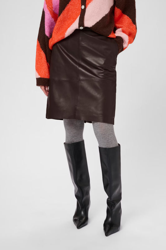 Culture | Jupe 'Bertha' | Brun