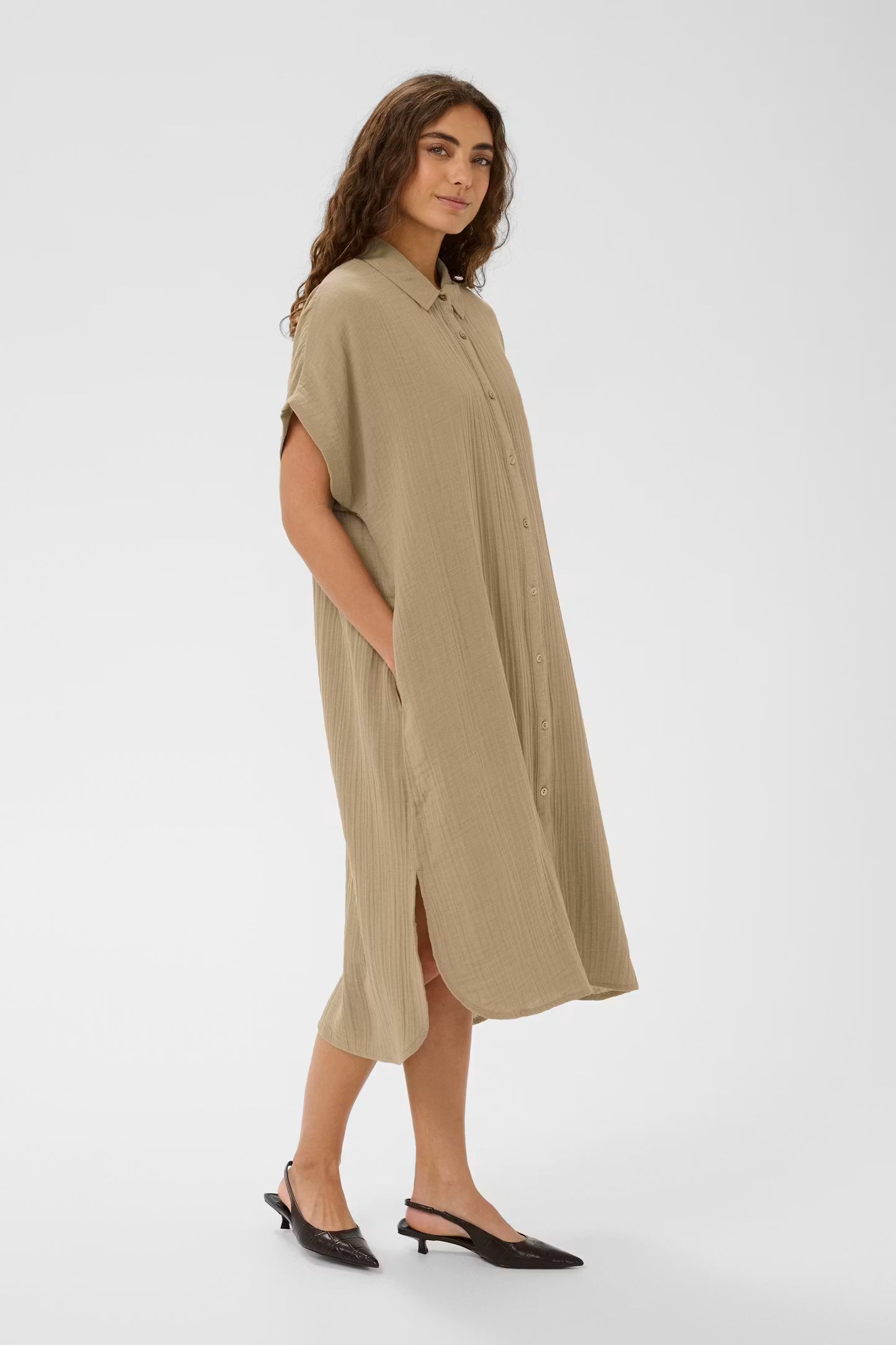 CULTURE | Robe 'Elina' | Beige