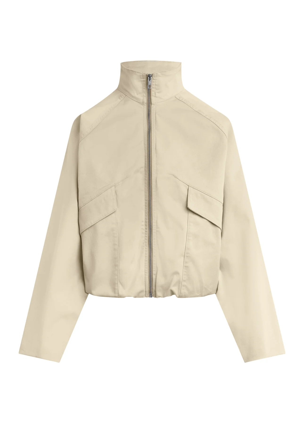 JOE'S | La veste légère à fermeture éclair ''Bubble'' | Beige