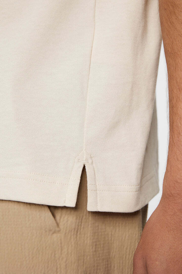 J.Lindeberg | Polo ''Roy'' coupe détendue - crème