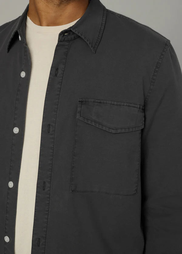 JOE'S | Chemise style workear "Reynolds" - Gris foncé
