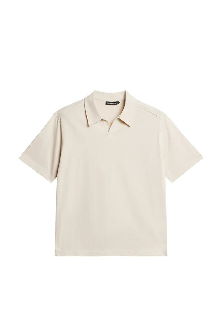 J.Lindeberg | Polo ''Roy'' coupe détendue - crème