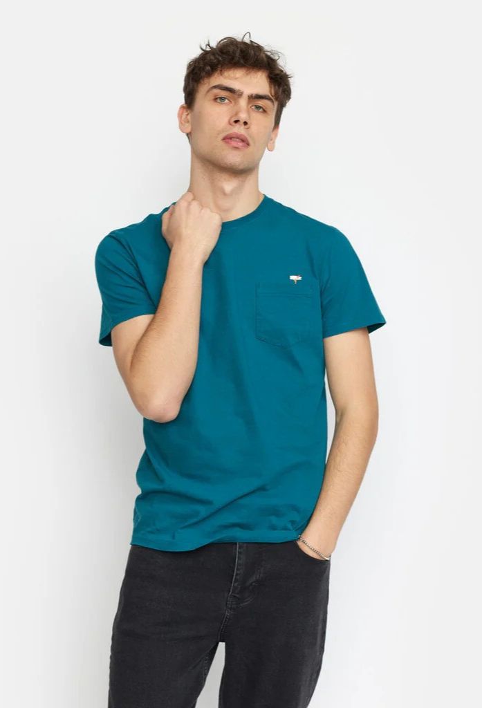 Revolution | T-shirt en coton - Pétrole