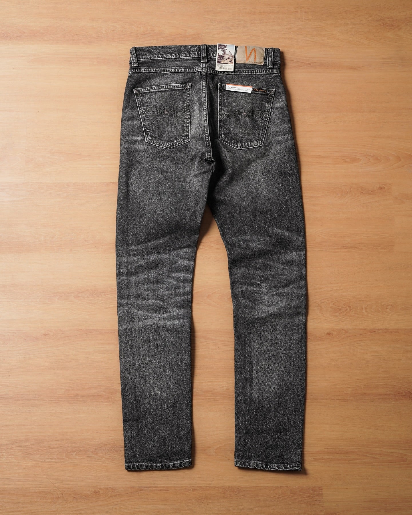 NUDIE JEANS | Jean "LEAN DEAN" - Gris ''Hurricane''